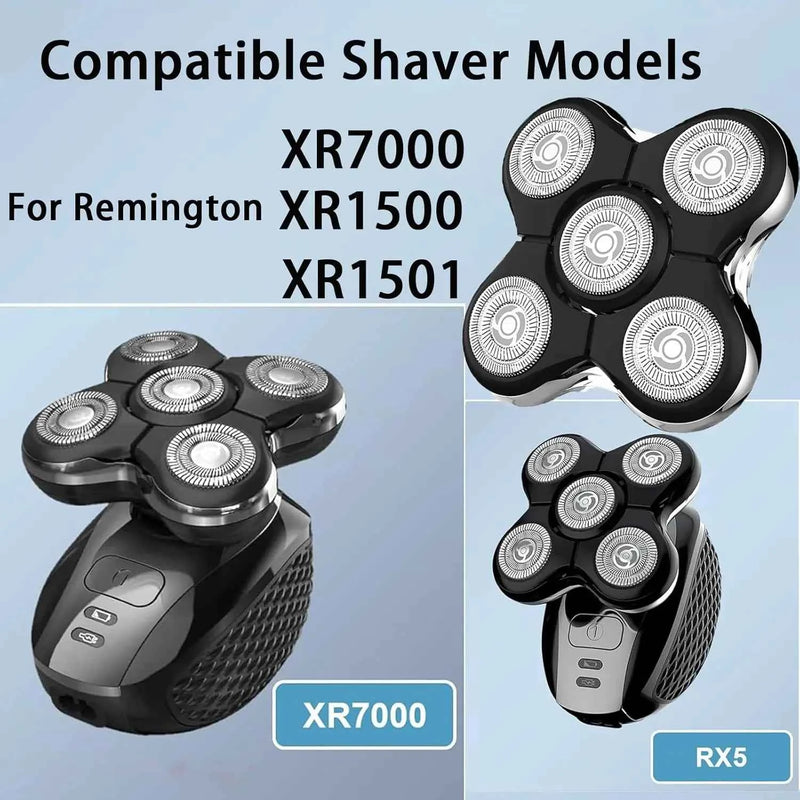 Testine di ricambio per rasoio Remington Balder Pro Head Shaver modello XR7000/XR1500/XR1501 Rasatura elettrica per uomini calvi