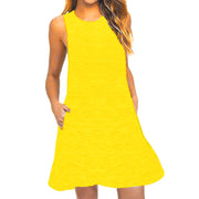 T-shirt casual estiva da donna abiti spiaggia - immagine 4