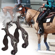 1 paio di speroni western classici per equitazione