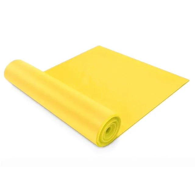 Fasce elastiche per yoga espansore cerchi fianchi portatili Pilates Cintura di - immagine 11