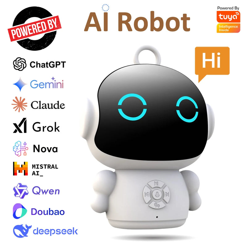 Robot AI Intelligente WiFi per l'Educazione Precoce dei Bambini con Riconoscimento - immagine 3