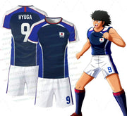 Set di magliette e pantaloncini con bandiera giapponese Anime Captain Tsubasa - Tt617H1-A001-ZKB-W 100 - immagine 19