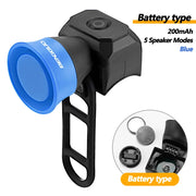 5 modalità clacson per bicicletta mountain bike mini batteria campanello bici - immagine 13