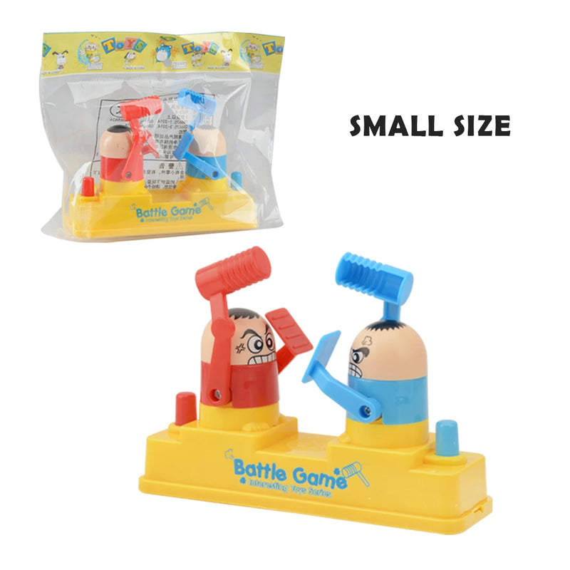 Hammer Battle Toys, Mini children's Head bussare Little Man Fighting Table Games forme di cartoni animati carini, regali giocattolo per ragazzi e ragazze