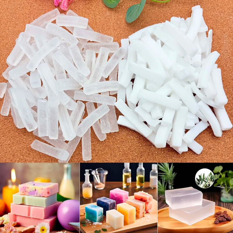 Base per Sapone Trasparente 250G Kit naturale per creare saponi artigianali fai da te