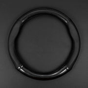 Coprivolante Auto Antiscivolo 38cm – Pelle Microfibra Effetto Carbonio, Comfort e Stile - Campeda