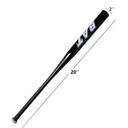 Mazza da Baseball in Alluminio 20” – Leggera, Resistente per Allenamento & Outdoor - Campeda