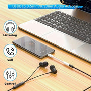 Adattatore Aux da tipo C a 3 5 mm 8 pin per iPhone - immagine 7