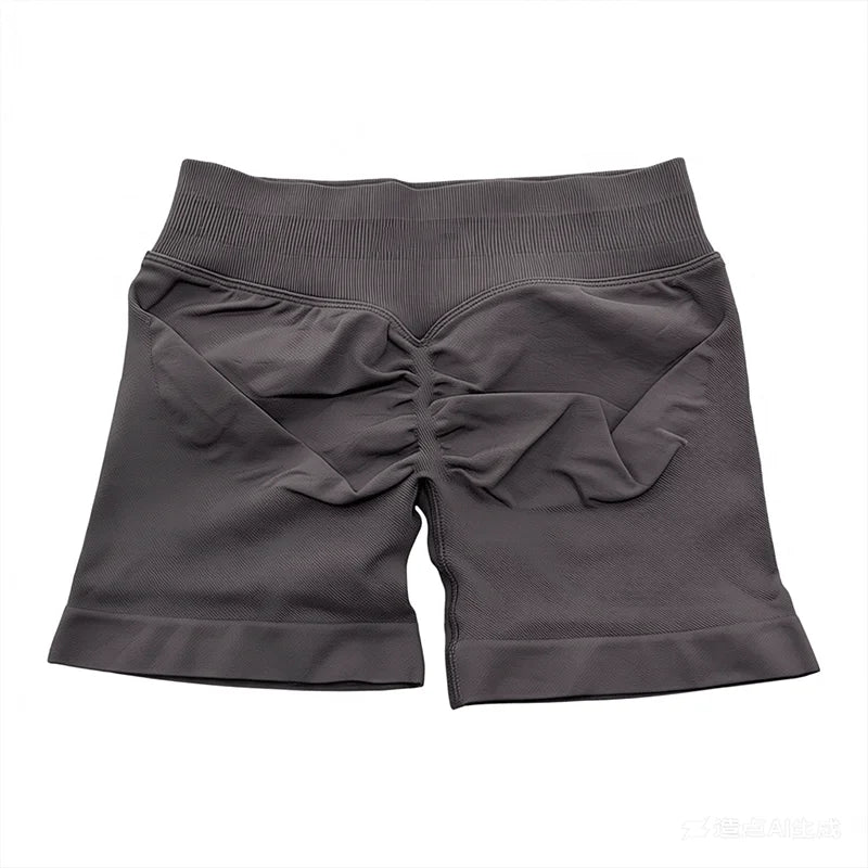 Pantaloncini da Yoga per Fitness | Pantaloncini sportivi da donna da 4,5 pollici per corsa ed esercizio, alternativa di qualità ai marchi più famosi, abbigliamento da palestra senza cuciture modellante.