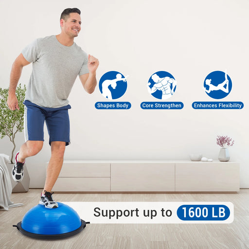 Mezza palla da allenamento per l’equilibrio 25 pollici - immagine 2