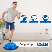 Mezza palla da allenamento per l’equilibrio 25 pollici - immagine 11