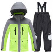 -30 Tuta da neve per bambini Set di abbigliamento snowboard - immagine 12