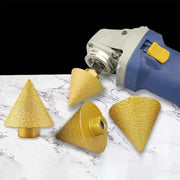 Fresa a cono diamantata per smussatura e sbavatura 38/50mm M10 M14, punta per punzonatura ed espansione, mola per lucidatura e intaglio