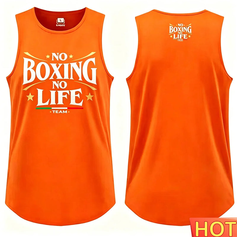 Canotte da uomo estive gilet boxe casual - immagine 2
