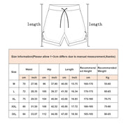 Pantaloncini da corsa mimetici sportivi palestra uomo 2 in 1 Allenamento ad - immagine 6