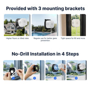 SONOFF CAM‑S3W GlassView Telecamera di Sicurezza Intelligente per Finestre - immagine 4