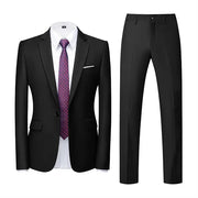 22 colori monopetto abiti da sposa formali abbigliamento uomo moda semplice Business - immagine 7