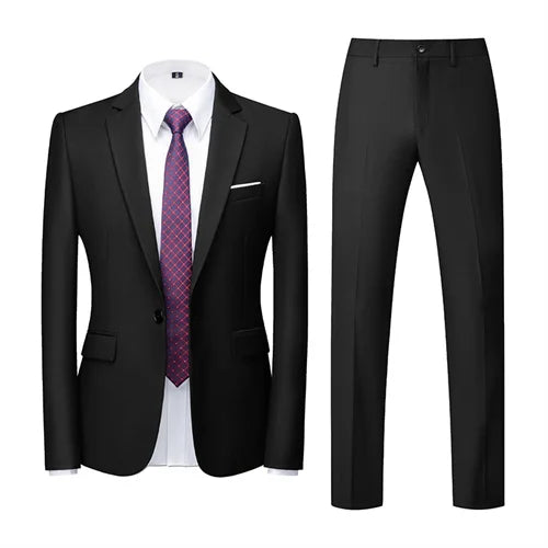 22 colori monopetto abiti da sposa formali abbigliamento uomo moda semplice Business - immagine 7