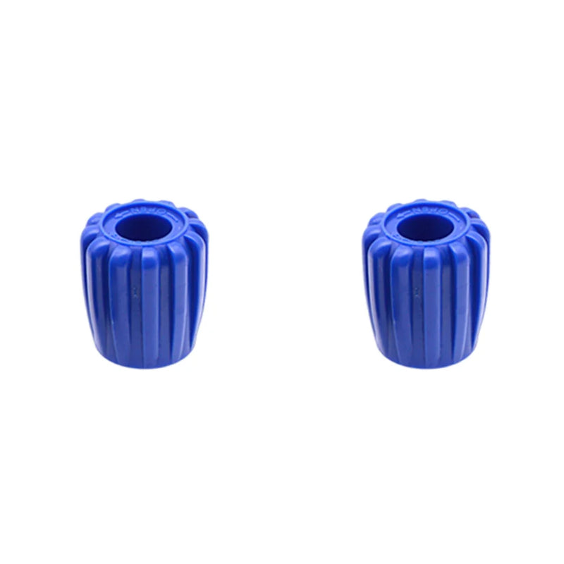 1/2 Pezzi Manopola per Valvola Bombola Subacquea - 2Pcs Blue - immagine 8