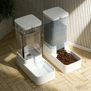 Set di Distributore Automatico Cibo e Acqua per Animali Domestici