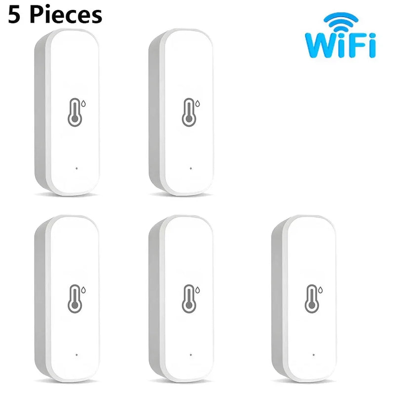 Tuya Smart WIFI Sensore di umidità della temperatura APP Monitor remoto per Smart Home Smart Life Funziona con Alexa Google Assistant