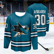 Maglia da allenamento hockey su ghiaccio uomo più venduta con stampa 3D del - immagine 9