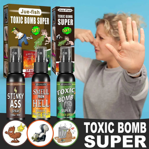 30ml Cacca Spray Creativo Liquido Scoreggia Gag Scherzo Scherzo Spray Giocattolo Divertente Non Tossico Puzzolente Bombe Extra Forte Puzzolente Spruzzo di Gas