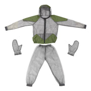 Outdoor Mosquito Repellent Suit Bug Jacket Mesh abiti con cappuccio pesca giacca da - immagine 2