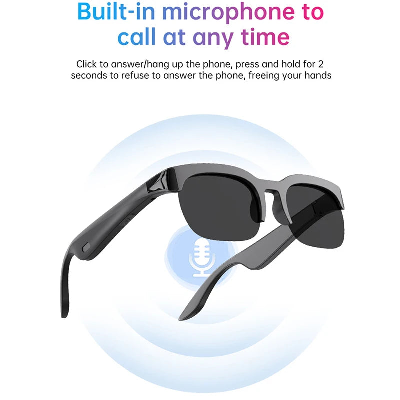 Nuovi Occhiali Smart con Traduzione AI Conversazione Bluetooth - immagine 6