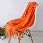 Sciarpa di Pashmina da donna Scialli Morbida sensazione cashmere Foulard viaggio - 14 - immagine 19