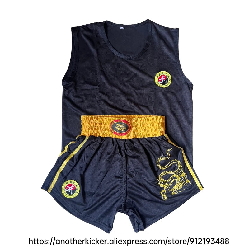 Pantaloncini Muay Thai ad Asciugatura Rapida Abbigliamento da Boxe per Uomini - immagine 11