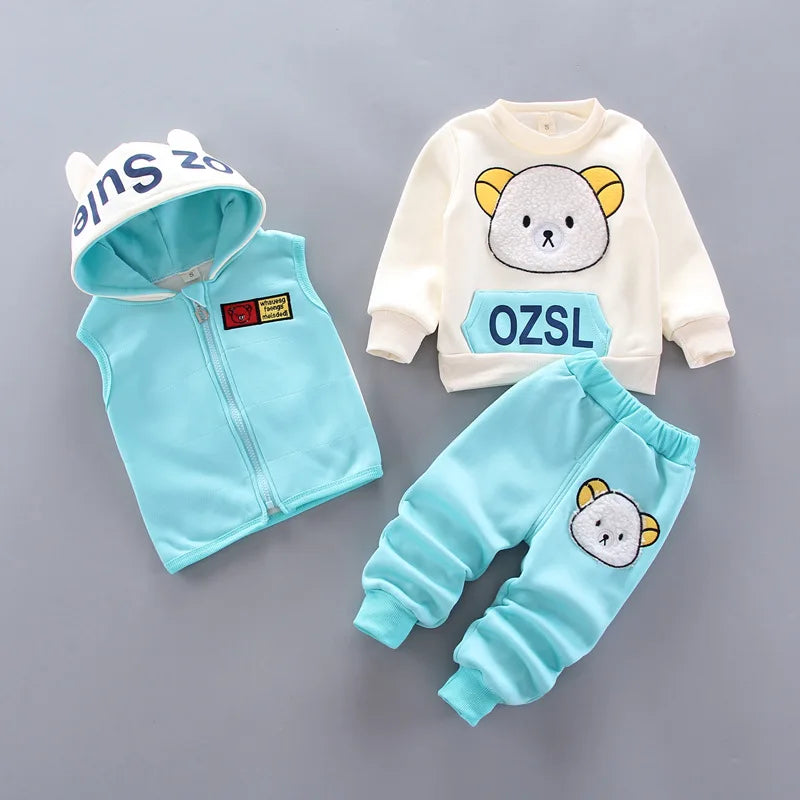 Set di abbigliamento invernale per bambini autunnale - immagine 9