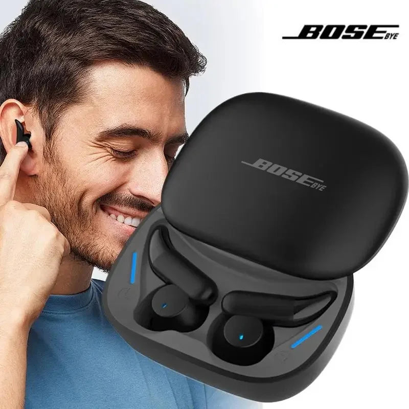BOSE & bye C27 Cuffia Bluetooth senza fili Auricolari in-ear Riduzione del rumore del sonno Copertura scorrevole Cuffie sportive/giochi con microfono