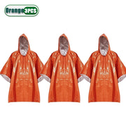 Coperta Termica di Emergenza in Mylar (1-10pz) – Poncho Isotermico Survival Anti-Freddo & Outdoor - Campeda