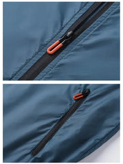 Bomber uomo leggero MoonSpecial – giacca traspirante impermeabile con protezione UV per attività outdoor - Campeda