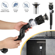 Kit Scarico Lavello Cucina e Bagno Pop-Up – Tubo Flessibile