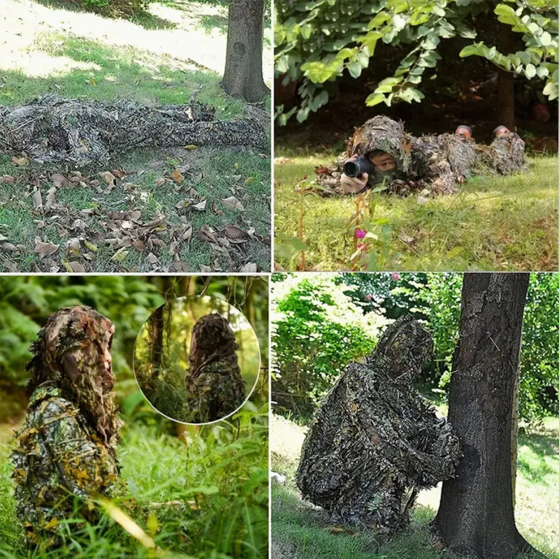 Tuta Mimetica 3D per Caccia e Allenamento all'Aperto - immagine 2