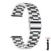 Cinturino Acciaio Inossidabile 20mm/22mm – Compatibile Samsung Galaxy Watch, Huawei GT, Amazfit - Campeda