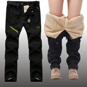 Pantaloni invernali spessi e caldi da esterno lunghi tattici impermeabili uomo