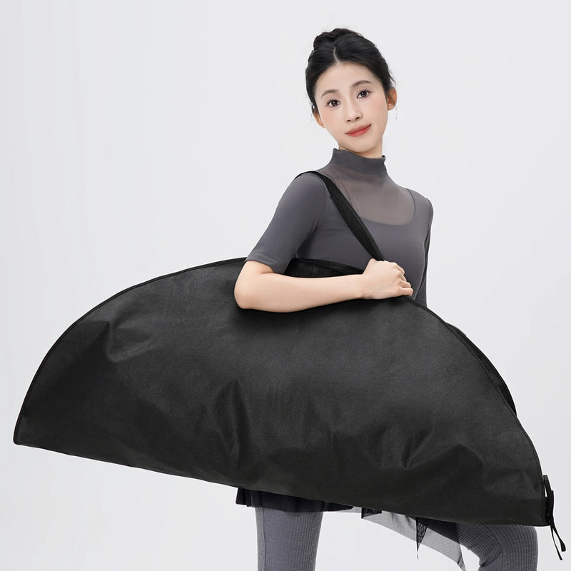 Borsa portaoggetti nera con cerniera per tutù da balletto Zaino impermeabile in - immagine 7