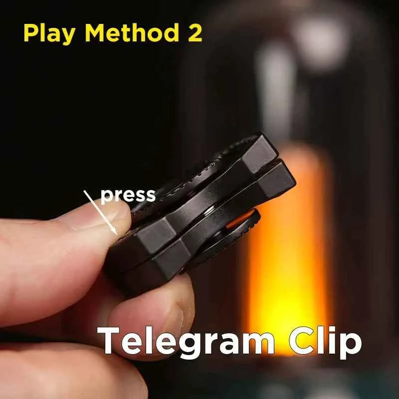 Divertimento 3-in-1 Gioco EDC Fidget Toys Personalizzato Scheletro Fantasma Fidget Spinner Lega Fidget Slider Giocattolo di Rilascio di Stress Suono Moneta Giocattolo