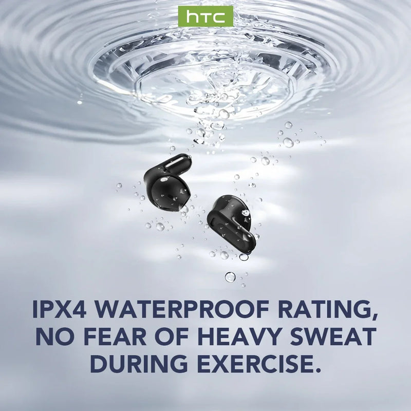 [Tela Ultra HD] Auricolari HTC NE20 Bluetooth V6 TWS Cuffie wireless sportive - immagine 7