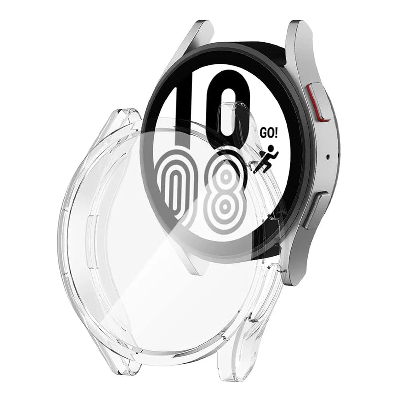 Adatto per Samsung Galaxy Watch 4 5 6 7 40mm 44mm Custodia protettiva antiurto e resistente ai graffi in materiale morbido completamente coperto