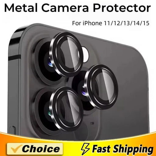 Proteggiobiettivo per iPhone 15 13 12 11 – 3 pezzi