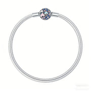 Bracciali in Argento Sterling 925 con Chiusura a Cuore e Catena Serpente - sphere 17 centimetri - immagine 17