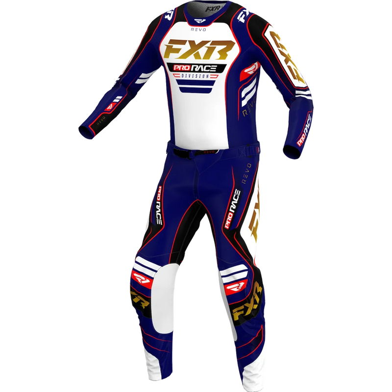 Kit Motocross FXR REVO 2026 – Completo MX Enduro Maglia + Pantaloni Off-Road Racing Unisex - Campeda