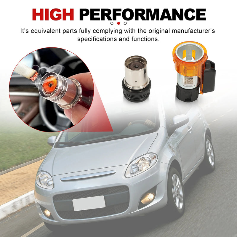 Kit accendisigari 12V 8227.C8 759155 per Fiat 500 Palio 1998-2012 Doblo Linea Punto - immagine 5
