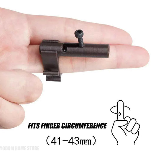 Mini lanciatore di proiettili in plastica nascosta: pistola giocattolo sicura per lancio di palline di carta, gadget per scherzi divertenti e bomboniere per bambini e adulti