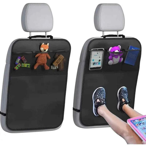 Coprisedile posteriore per auto con 3 tasche portaoggetti