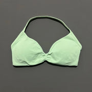Reggiseno sportivo con spalline Intimo yoga Donna Palestra Top Corsa Esercizio senza - Palm Green - immagine 20